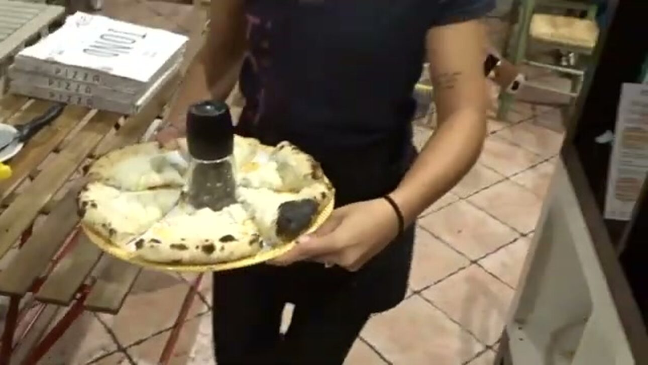 Pizzaiolo de 73 anos usa cubos de gelo para assar pizza com parmesão cremoso em São Roque; entenda a técnica italiana e a ciência por trás dela.
