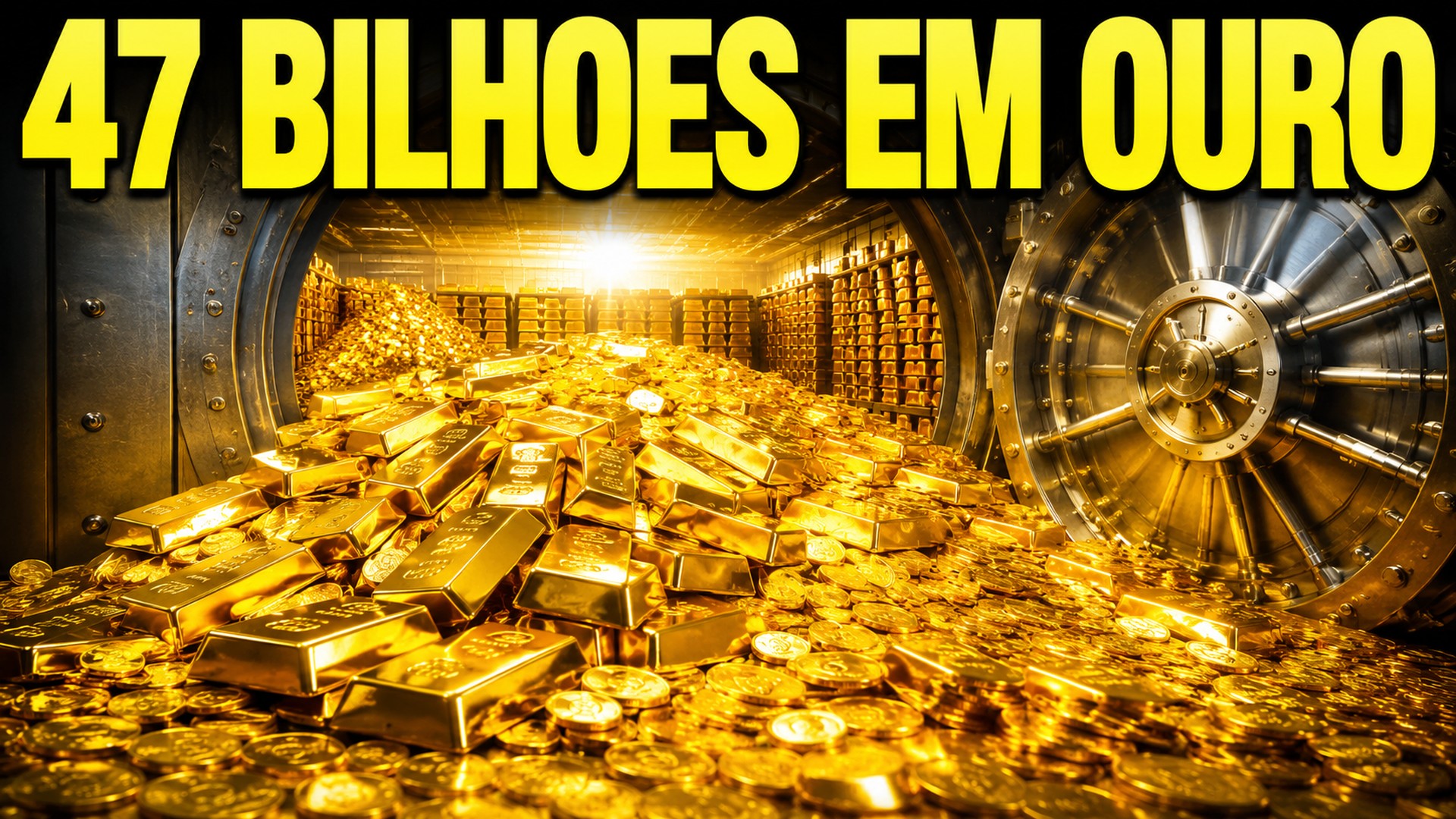 O tesouro que ninguém vê: as reservas de ouro de Portugal chegam a 47 bilhões de euros e nasceram em grande parte do volfrâmio vendido à Alemanha nazista, enquanto o Brasil aparece entre os países que mais compraram ouro no mundo