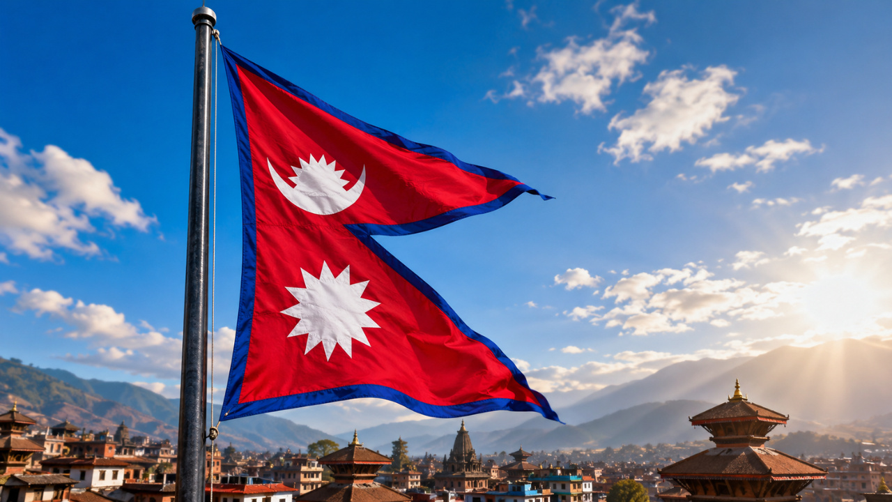 Descubra por que a bandeira do Nepal é a única do mundo sem formato retangular. Entenda a história, o rigor geométrico e o simbolismo por trás desse design único.
