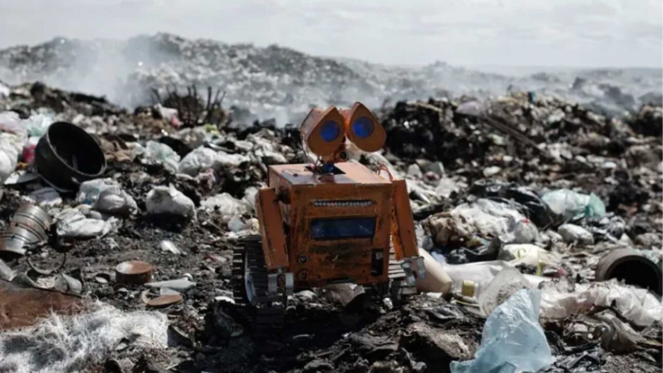 projeto mais conhecido era uma réplica do robô Wall-E