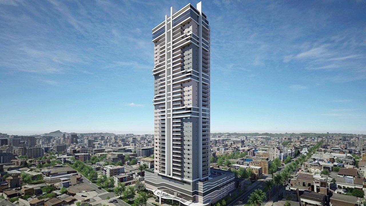 Edifício Raízes: 1º arranha-céu de 42 andares de Sinop terá 1.900 caminhões de concreto e fundação de 50 metros, mais profunda que a do Senna Tower.