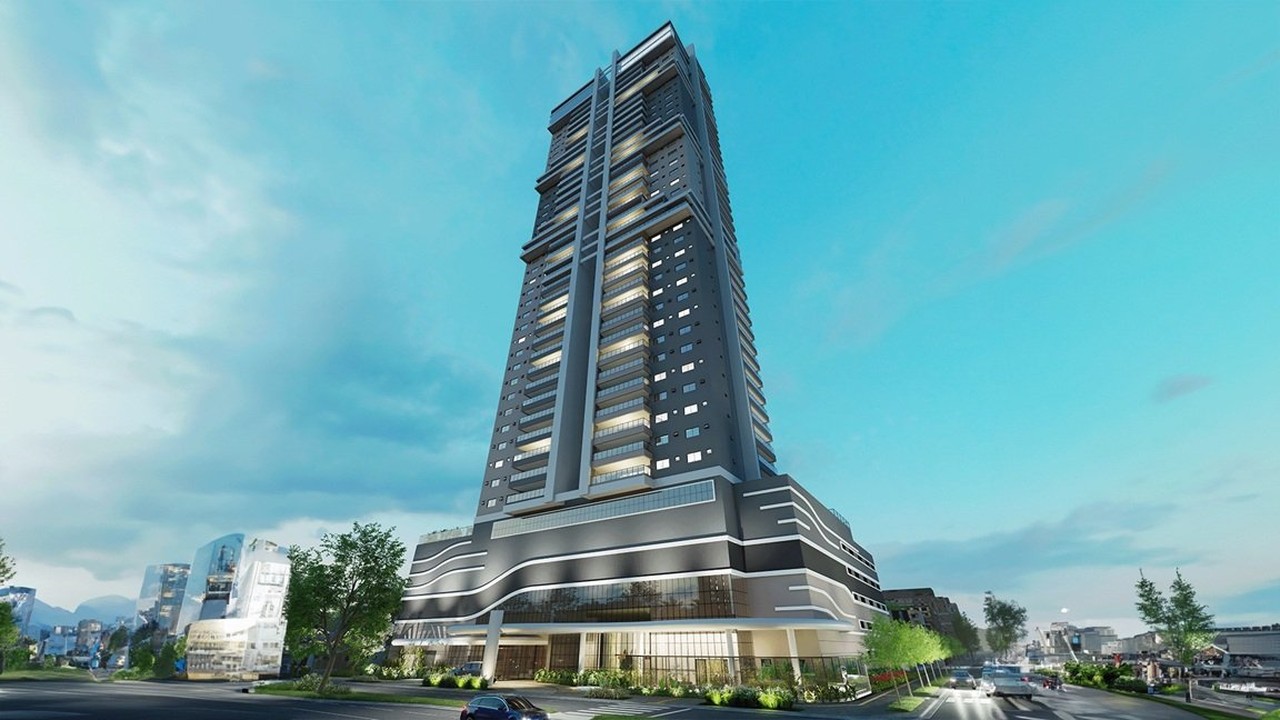 Edifício Raízes: 1º arranha-céu de 42 andares de Sinop terá 1.900 caminhões de concreto e fundação de 50 metros, mais profunda que a do Senna Tower.