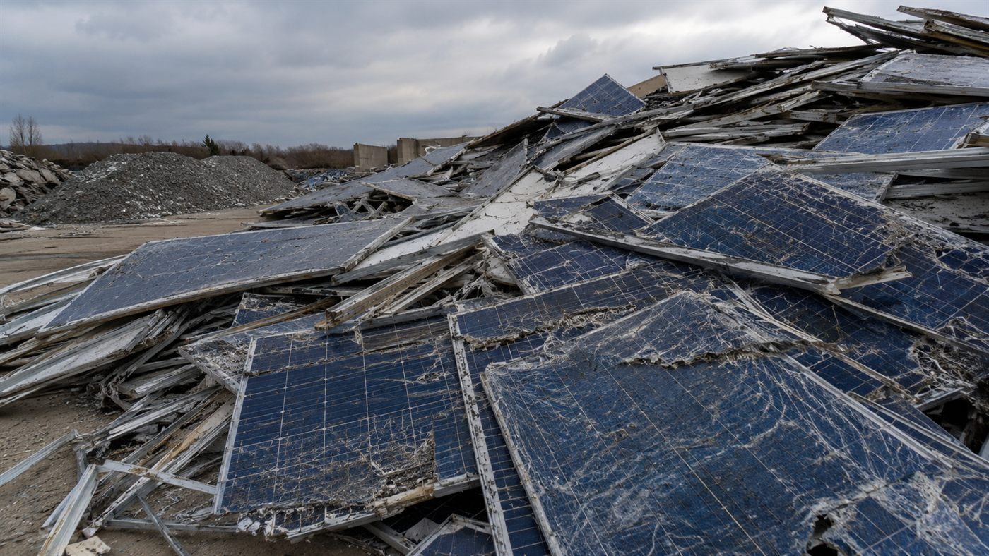 Reciclagem de painéis solares: ENGIE e SunR reciclaram 2.900 toneladas do complexo de Paracatu em menos de um ano, recuperando vidro, alumínio, prata e cobre.