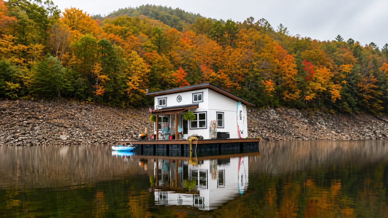 casa flutuante