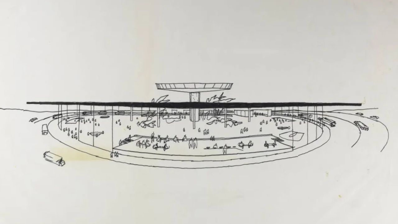 Rodoviária de Londrina, projetada por Oscar Niemeyer, chama atenção pelo formato circular e por uma banca familiar com mais de 100 sabores de suco.