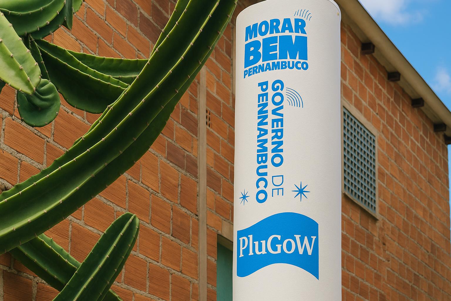 Imagem editorial sobre PluGoW usa energia solar e dispensa produtos químicos