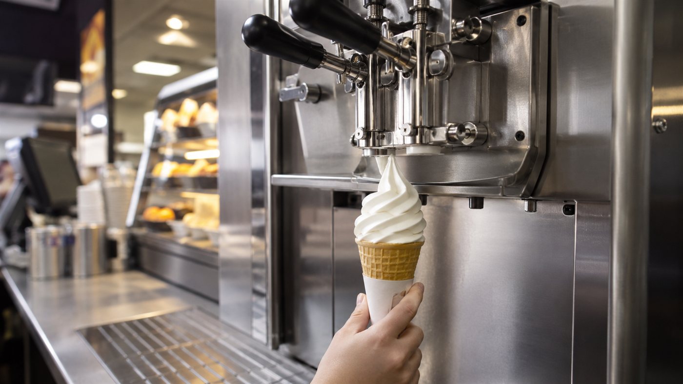 Máquina de sorvete do McDonald's vive quebrada por um motivo comercial: é feita pela Taylor, trava com códigos e só a assistência conseguia liberar
