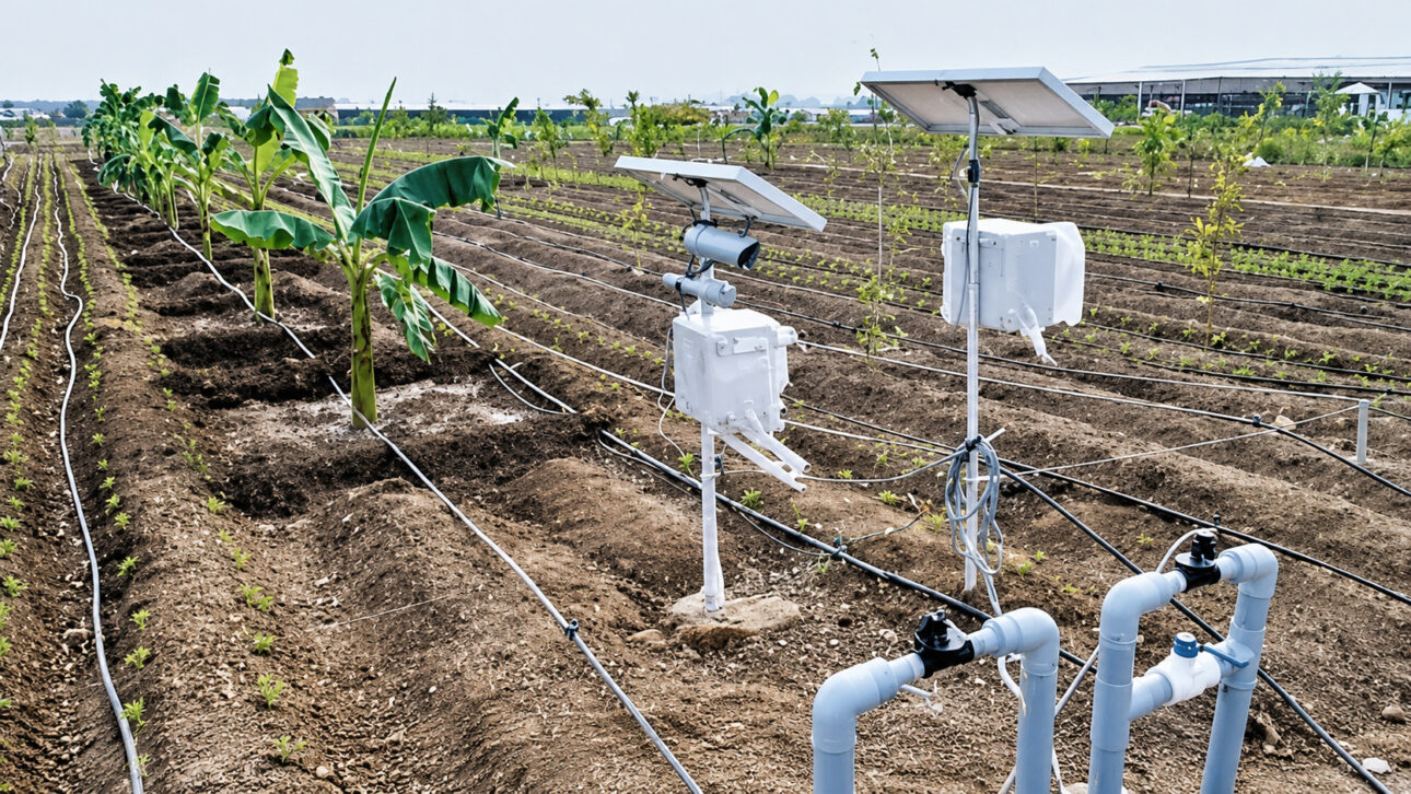 An Indian rural inventor created a machine that allows blind farmers to plant, irrigate, and care for crops on their own using sensors, sound alerts, and solar energy