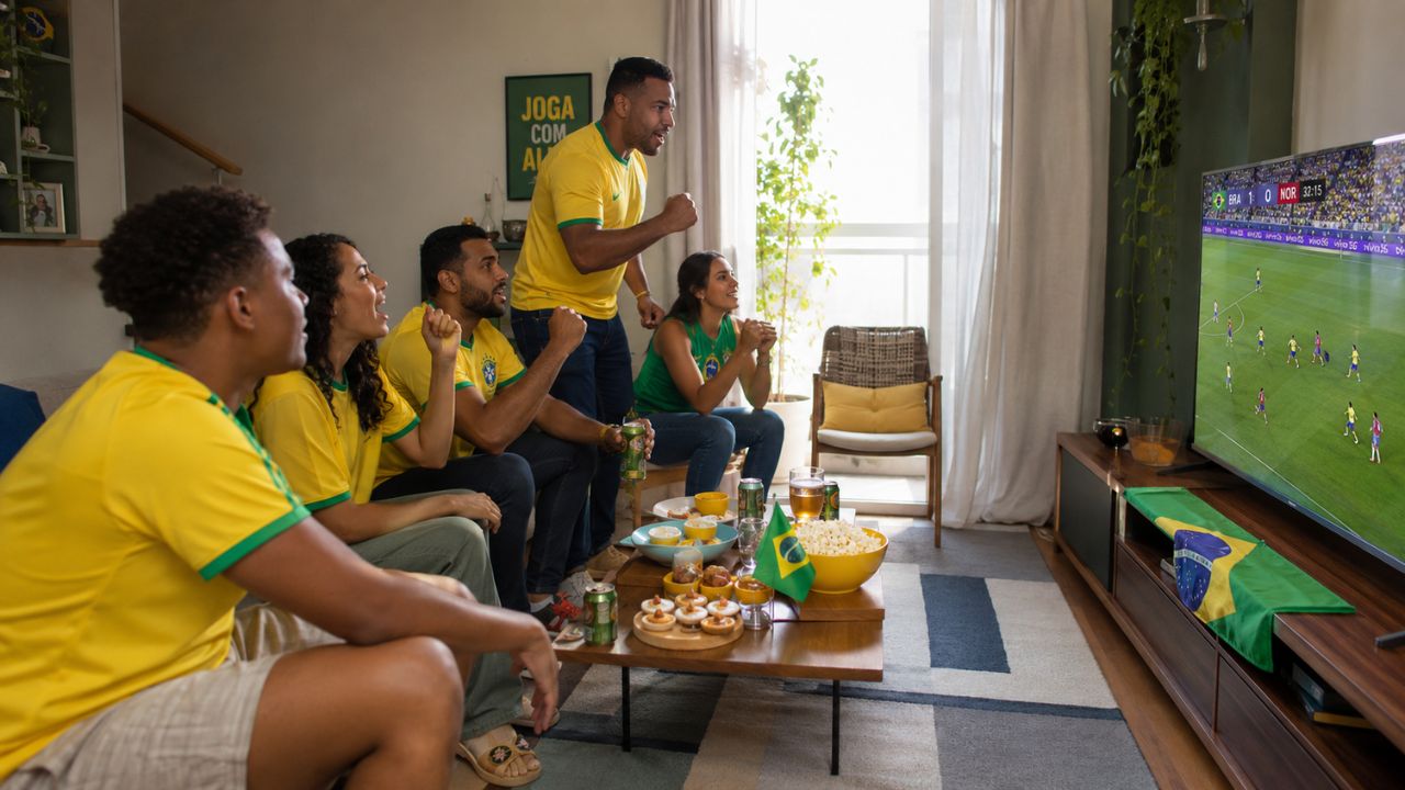 Trabalho durante jogos do Brasil segue normalmente na Copa de 2026, pois as partidas não são feriados e a liberação depende da empresa ou de acordo coletivo.