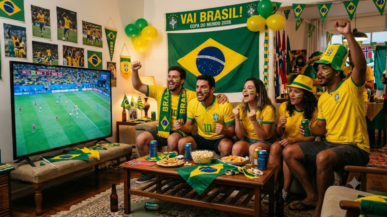 Trabalho durante jogos do Brasil segue normalmente na Copa de 2026, pois as partidas não são feriados e a liberação depende da empresa ou de acordo coletivo.
