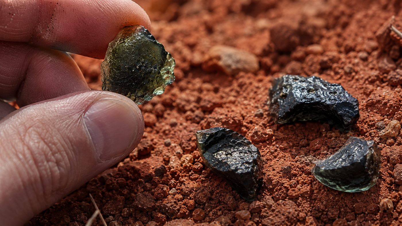 Vidro de meteorito: cientistas acharam no norte de Minas 600 fragmentos de um impacto de 6,3 milhões de anos, mas a cratera de origem segue perdida