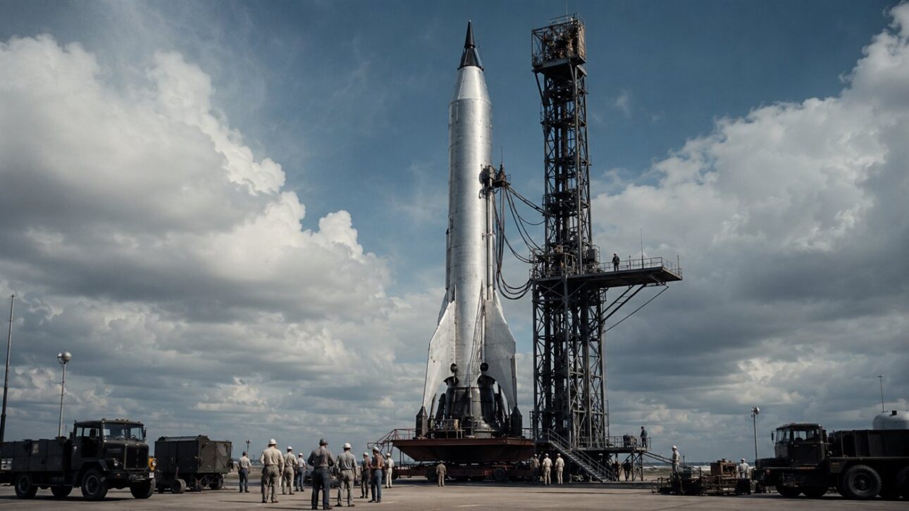 Created in 1953 for the Atlas missile, the compound was born as a military engineering product