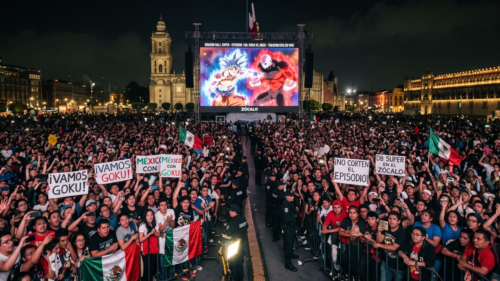 O dia em que Dragon Ball Super virou assunto diplomático no México