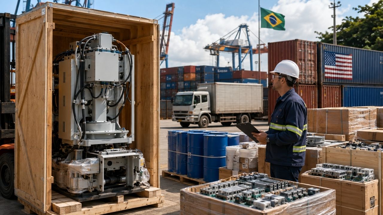 Brasil aciona Lei de Reciprocidade contra tarifaço de Trump, mas reação pode encarecer máquinas, tecnologia, produtos químicos e outros insumos importados, pressionar a inflação e fazer o custo