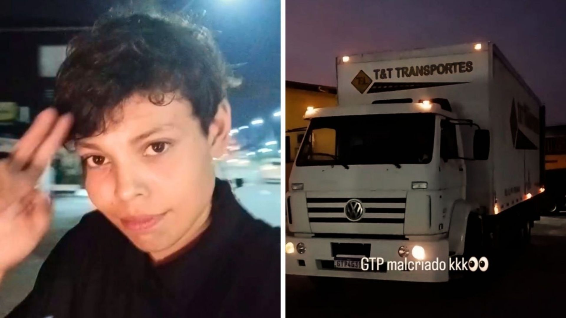 Caminhoneiro de 22 anos é abordado pela PM em Jaraguá do Sul após denúncia de que uma criança estaria dirigindo e relata outras confusões causadas por sua aparência jovem.