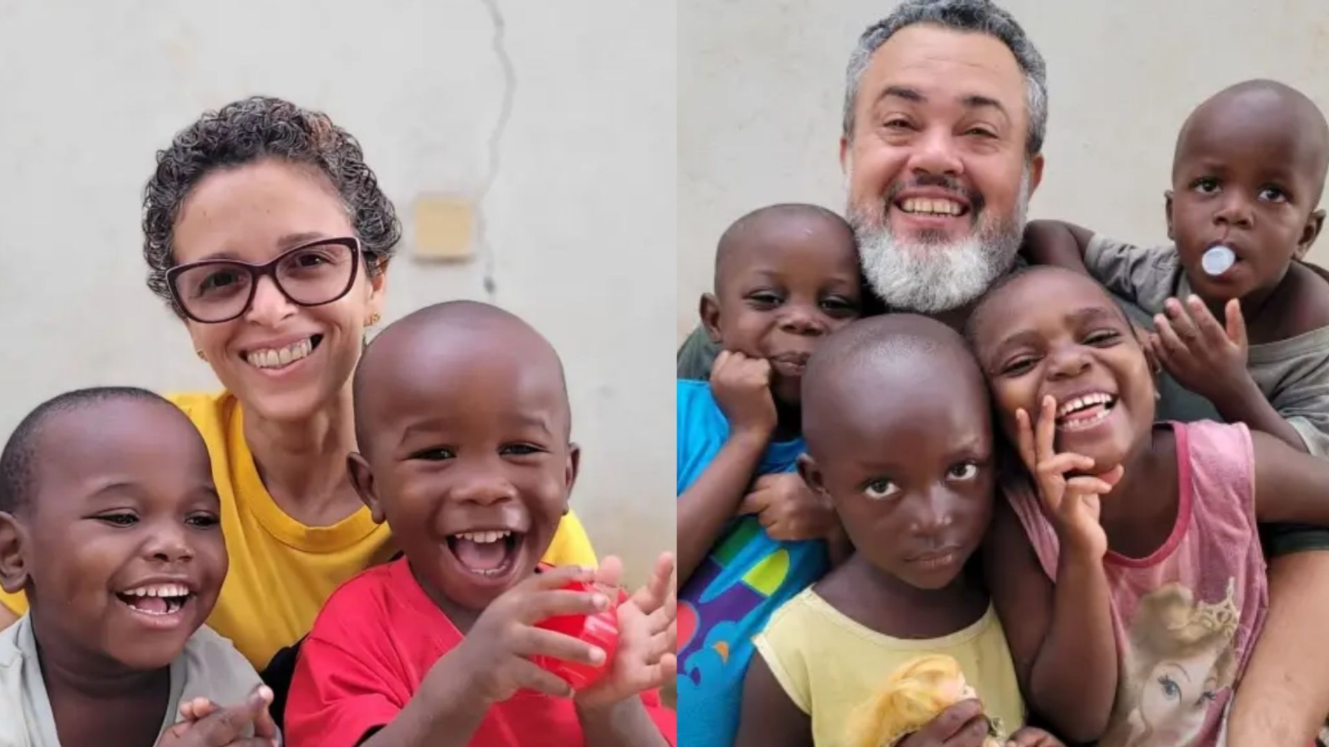 Elisangela e Vinicius deixaram Uberlândia e passaram a viver no Burundi, onde atuam com 327 crianças refugiadas após conflitos obrigarem a transferência de projeto originalmente planejado para o Congo.