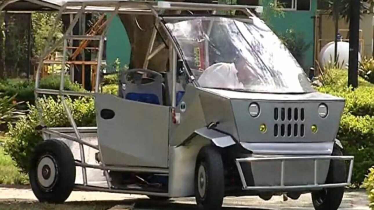 Hidrobinisa é um carro elétrico mexicano que não usa gasolina nem tomada: ele gera a própria energia com hidrogênio e solta só vapor de água.
