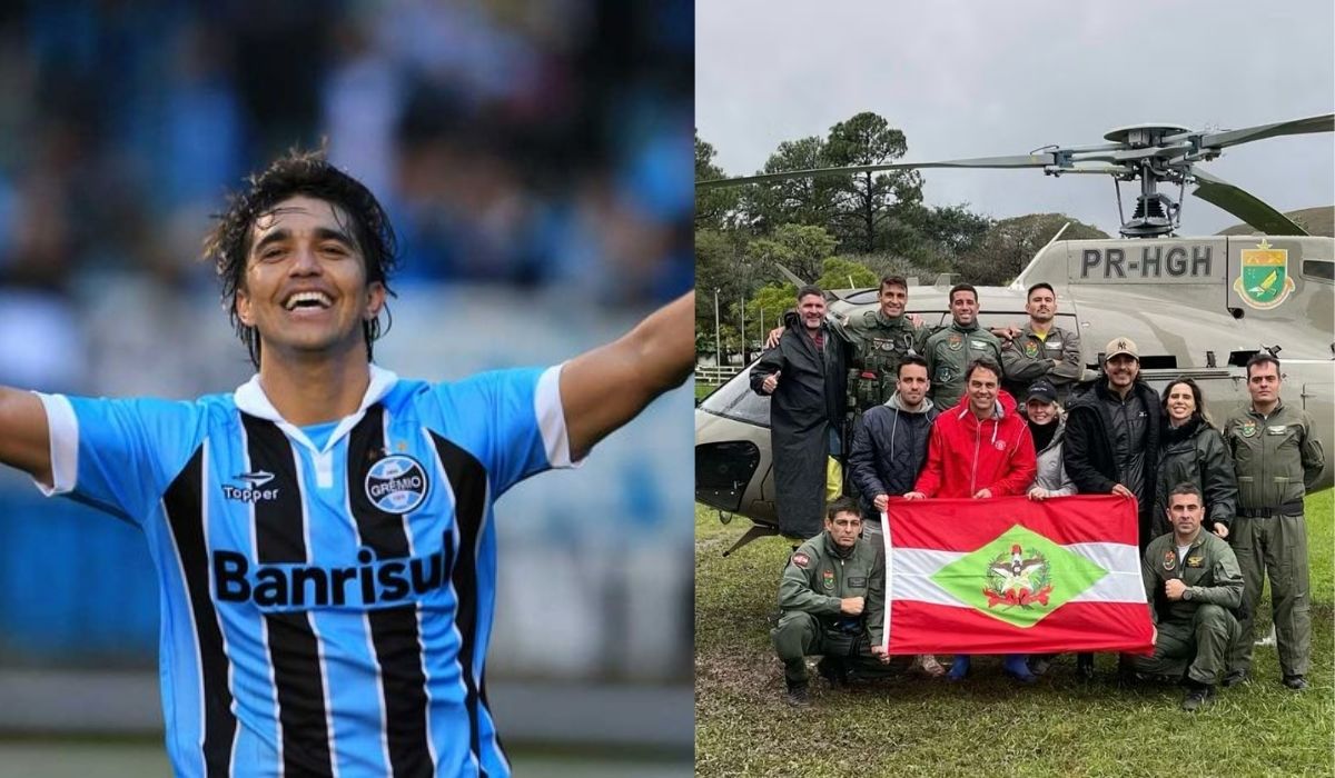 Marcelo Moreno mobilizou 11 helicópteros e mais de R$ 5 milhões em ajuda às vítimas das enchentes no Rio Grande do Sul em maio de 2024. - Imagem: Montagem/Reprodução