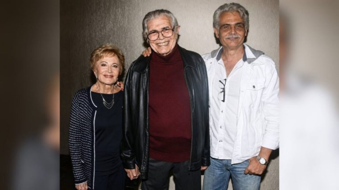 Tarcísio Filho ao lado dos pais, Tarcísio Meira e Glória Menezes
Foto: Reprodução Instagram/ND Mais