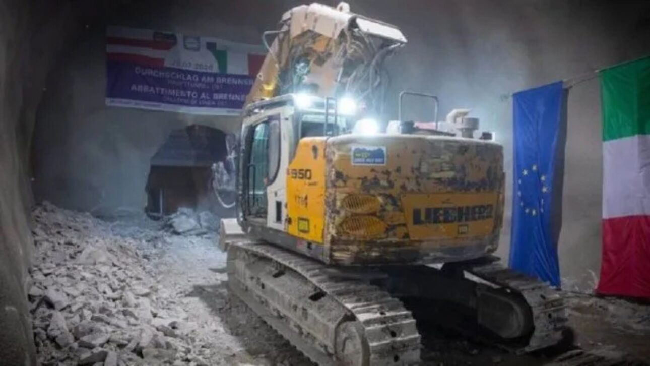Túnel do Brennero terá 64 km sob os Alpes, ligará Áustria e Itália e promete reduzir viagens e transformar o transporte ferroviário europeu.