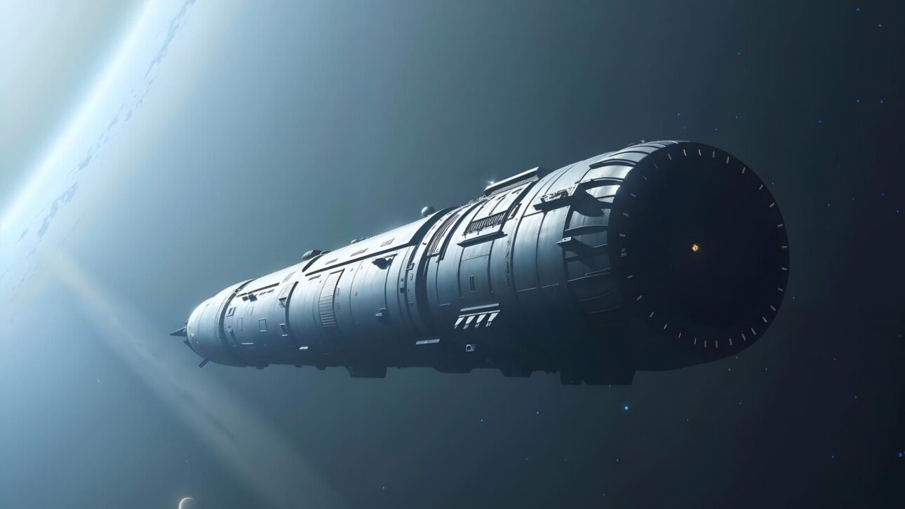 Projeto Chrysalis prevê nave de 58 km para levar 2.400 pessoas a Proxima Centauri b em uma viagem interestelar de 400 anos pelo espaço.
