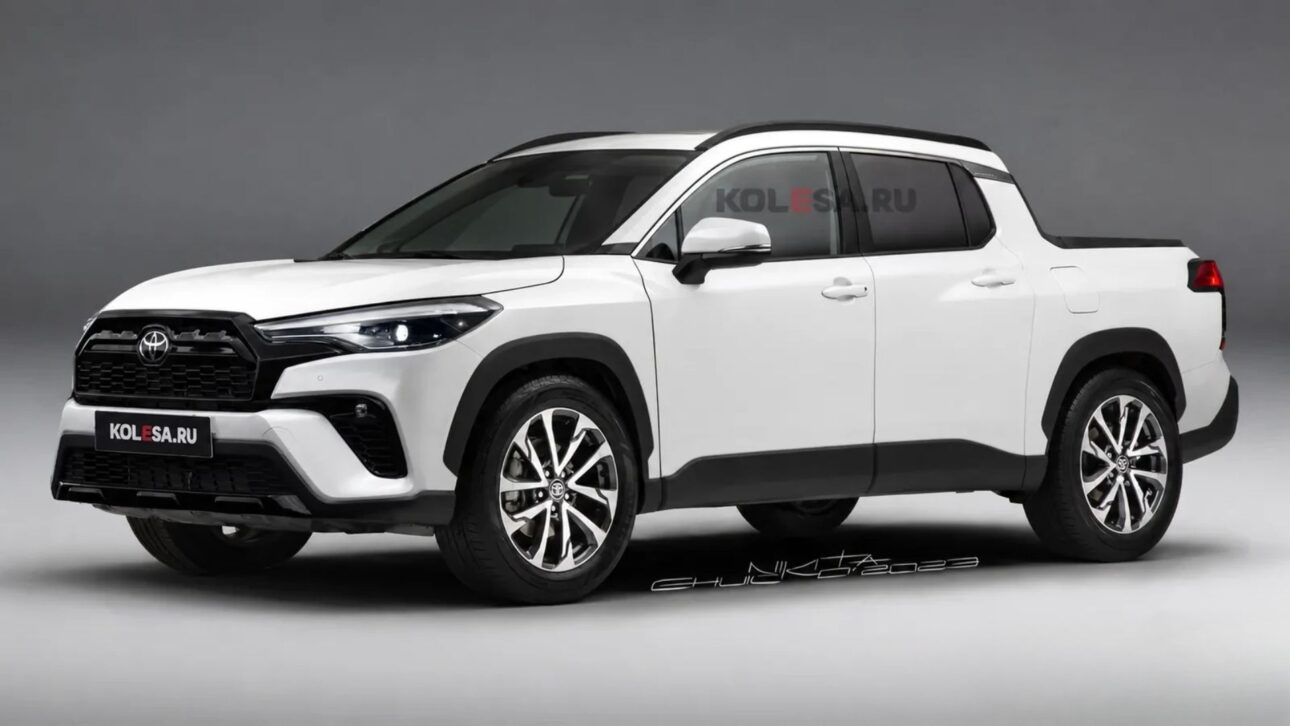 Patente da Toyota revela reforço estrutural para picape monobloco e amplia pistas sobre futura rival compacta da Ford Maverick no mercado.
