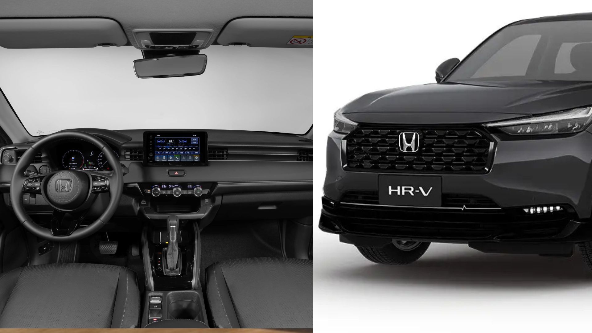 Novo Honda HR-V: com motor 1.5 turbo de 177 cv, preço de até R$ 214 mil, quatro versões, seis airbags e pacote de segurança completo, mas há um detalhe que pode surpreender compradores