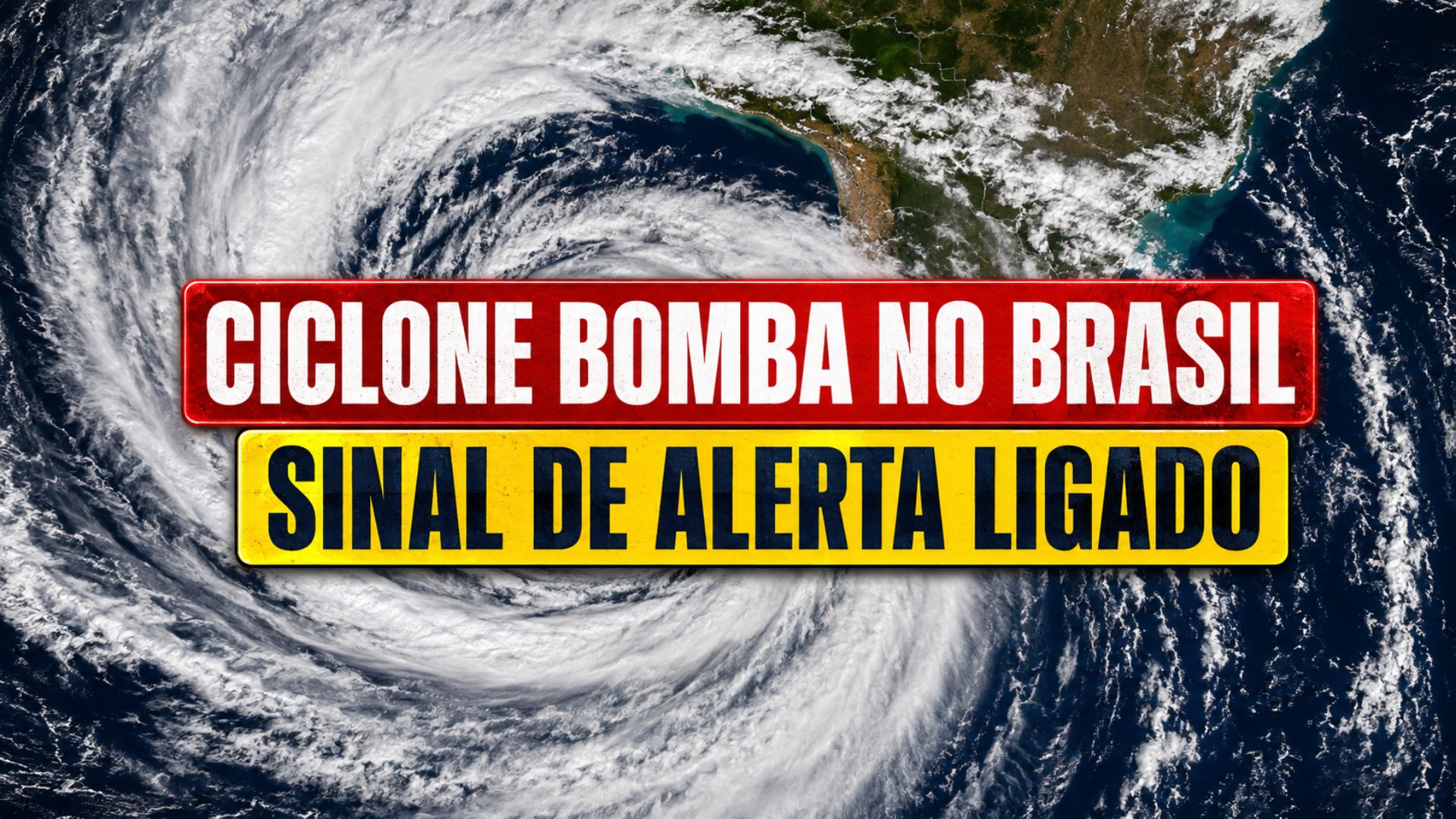 Ciclone bomba ameaça o Sul do Brasil com temporais, granizo, ventos fortes e queda de temperatura. Veja quais estados estão em alerta.