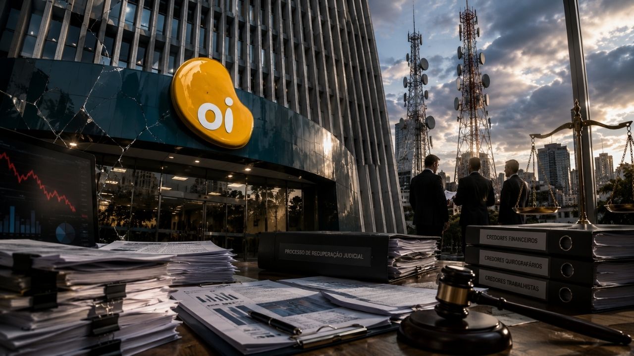 Justiça decreta falência da Oi após apontar descumprimento do plano de recuperação e falta de recursos para despesas essenciais, em caso que envolve R$ 44,3 bilhões em dívidas (1)