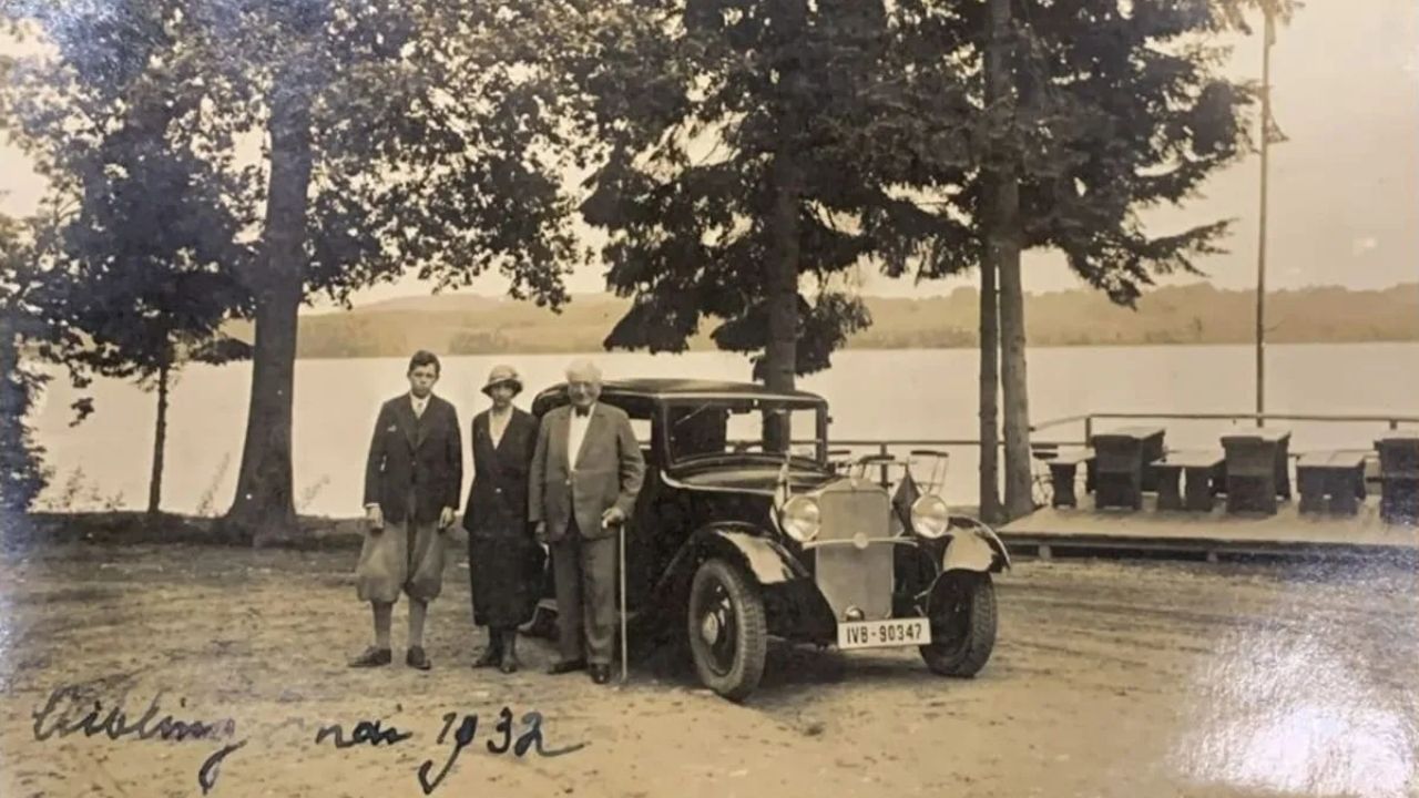 Luciano Hang leva Mercedes-Benz de Carlos Renaux à restauração antes de exibir o carro histórico em Brusque.