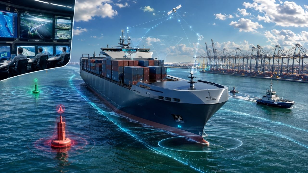 Navios autônomos já começam a operar em rotas comerciais usando radares, câmeras, GPS, AIS e inteligência artificial para calcular trajetórias, ajustar velocidade, cruzar canais e até atracar (3)