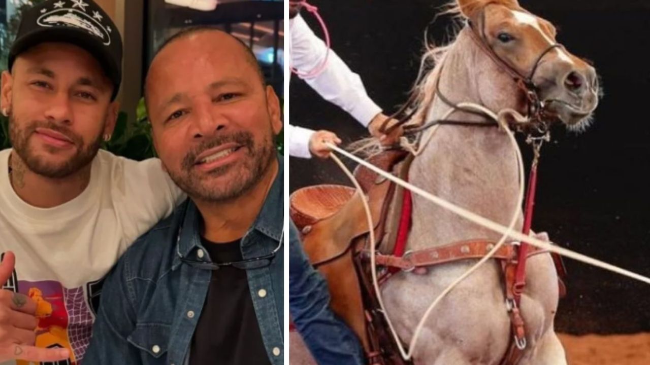 Neymar Pai entra no mercado de cavalos Quarto de Milha, compra em sociedade por R$ 135 mil um animal que, menos de um mês depois, vence o Potro do Futuro, passa a valer no mínimo R$ 1