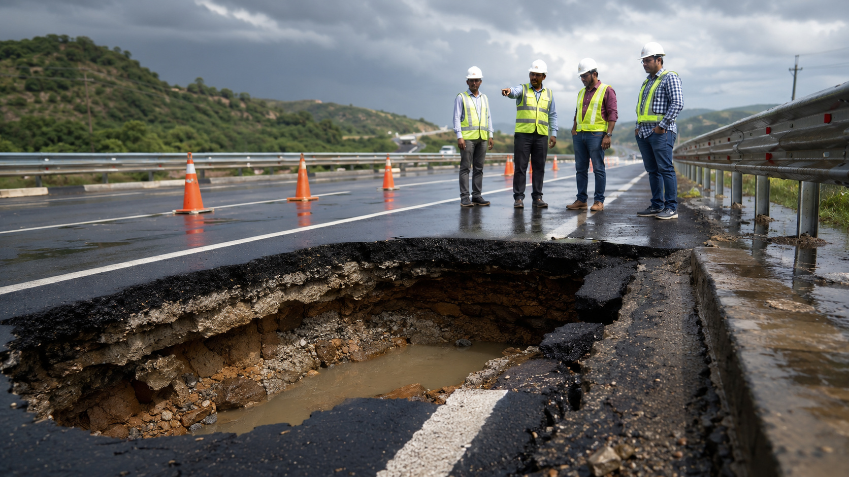 Onze funcionários foram demitidos após problemas atingirem 19 projetos de rodovias nacionais da Índia.
