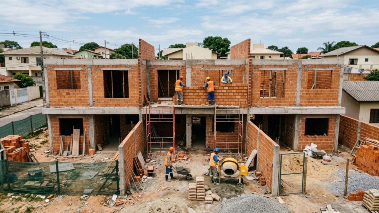 Três unidades alugadas podem gerar uma renda mensal distribuída, reduzindo o impacto financeiro quando uma delas fica vazia
