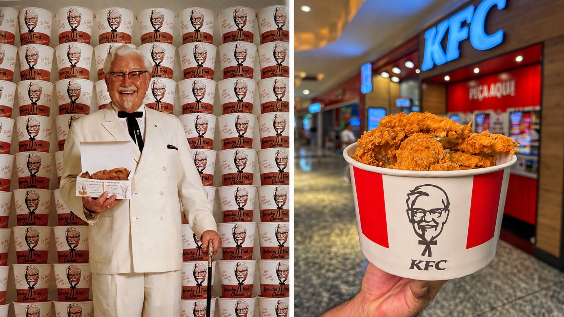 Senhor perdeu o restaurante aos 66 anos, ficou com US$ 105 por mês da previdência e saiu vendendo uma receita de frango que virou o KFC, com 32 mil lojas.