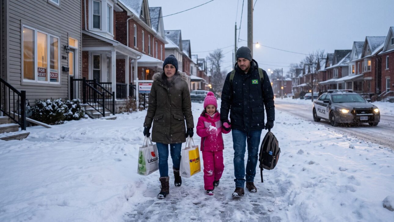 Brasileiros que deixaram o país pelo Canadá enfrentam inverno rigoroso e uma crise de moradia que preocupa quase metade da população