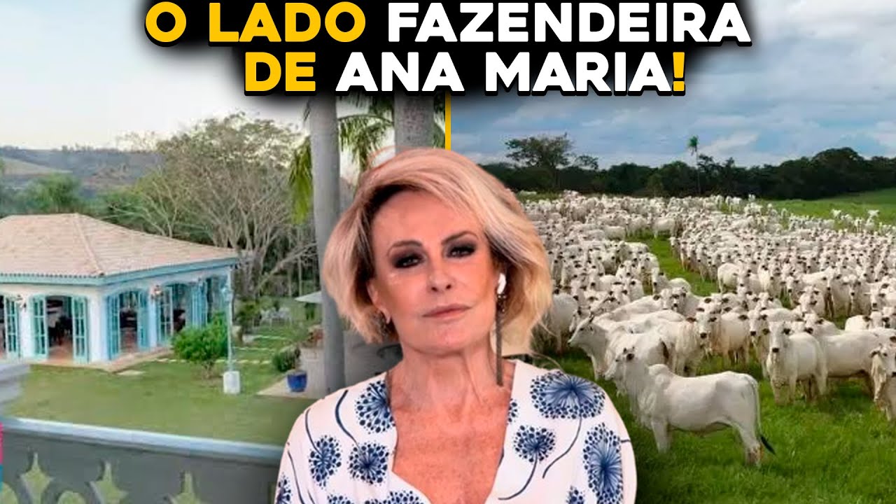 Aos 77 anos, Ana Maria Braga realiza um sonho de infância em uma fazenda de 376 hectares no interior de São Paulo, onde cultiva café orgânico, frutas e hortaliças e mantém criação de gado longe da rotina diária dos estúdios