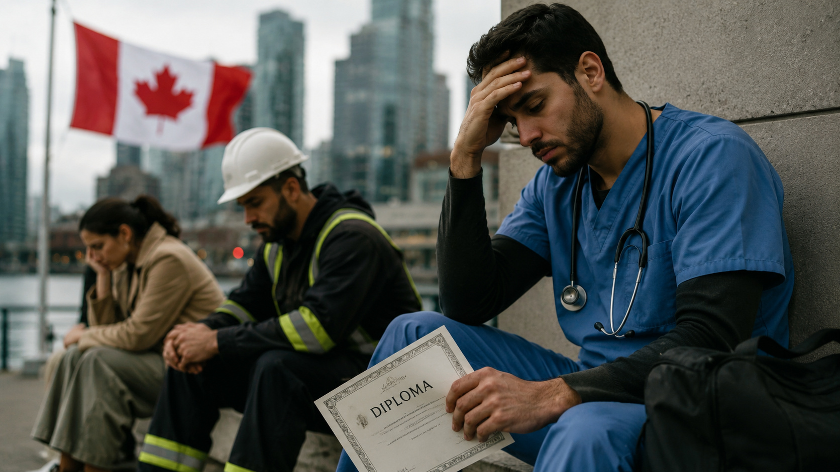 Brasileiros chegam ao Canadá com diploma universitário e anos de experiência, mas descobrem que profissão regulamentada exige nova validação, licença provincial e até cursos adicionais