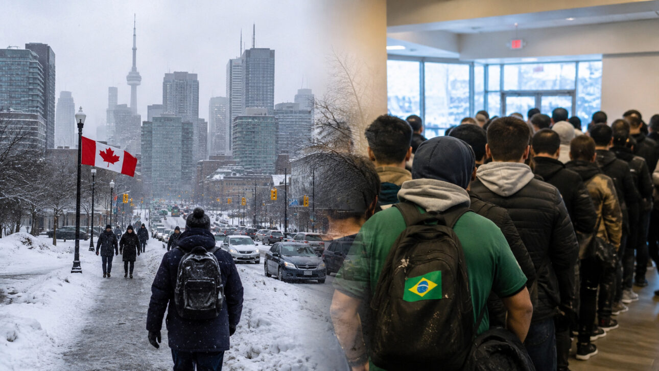 Brasileiros que deixaram o país pelo Canadá enfrentam inverno rigoroso e uma crise de moradia que preocupa quase metade da população