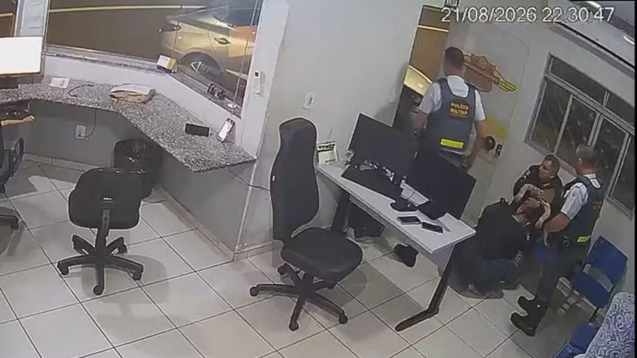Foto: Reprodução/Câmera de Segurança
