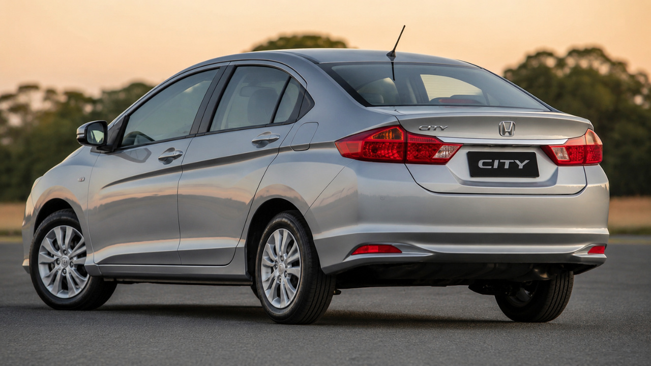 Custando menos que um Chevrolet Onix 0 km: com visual atrativo, 536 litros de porta-malas, motor i-VTEC 1.5 flex de 116 cv, câmbio manual e consumo de até 14,6 km/l, o Honda City Sedan 2015 entrega espaço, robustez e confiabilidade mecânica por cerca de R$ 63 mil