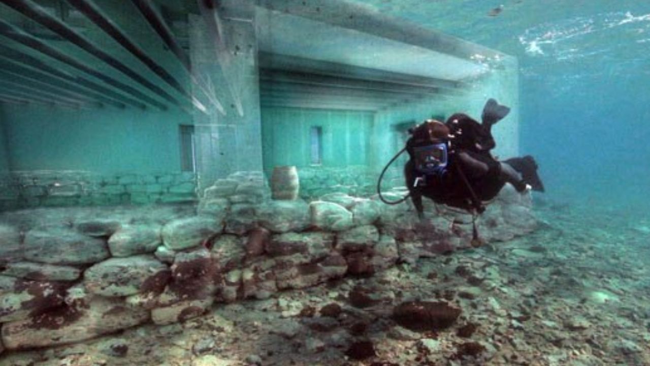 A cidade submersa de Pavlopetri, na Grécia