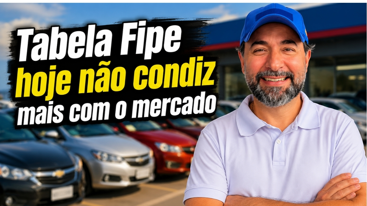 Preço dos carros usados cai em Belém, e dono de loja afirma que a Tabela Fipe deixou de acompanhar as negociações e exige descontos para girar estoque.