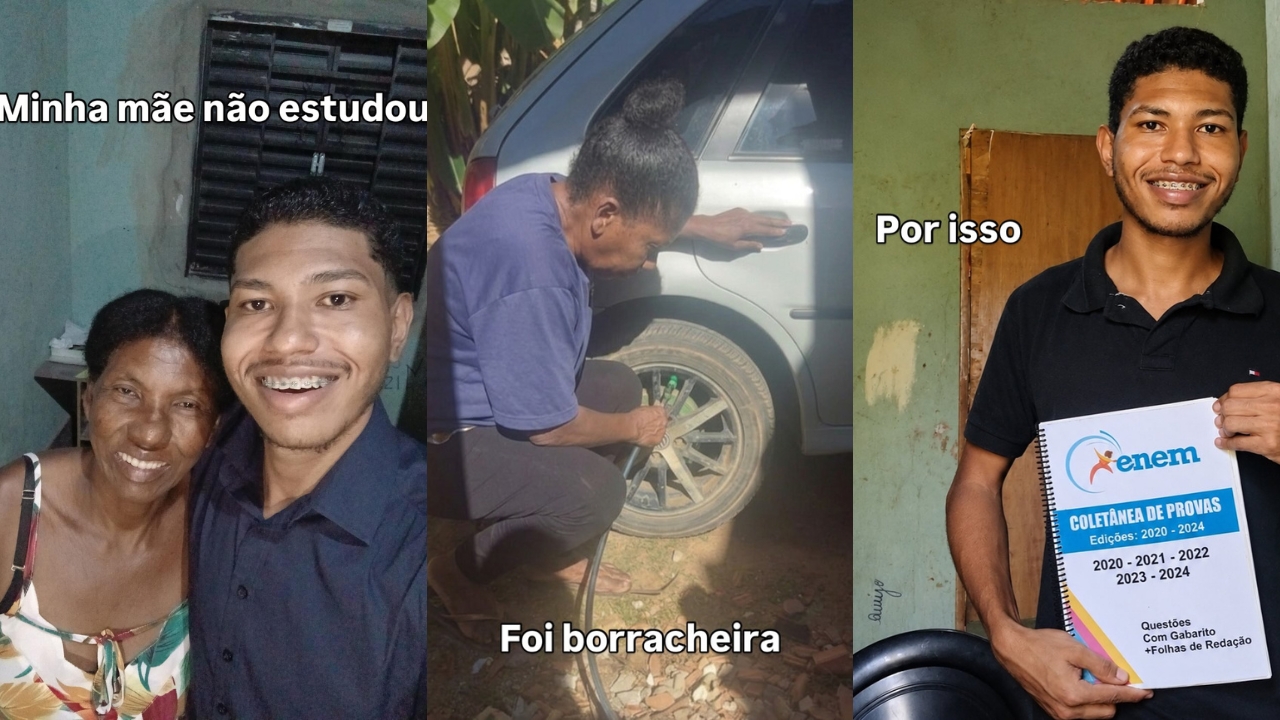 Tarcízio conquistou bolsa integral do Prouni para cursar Direito e se tornou o primeiro da família a ingressar no ensino superior.