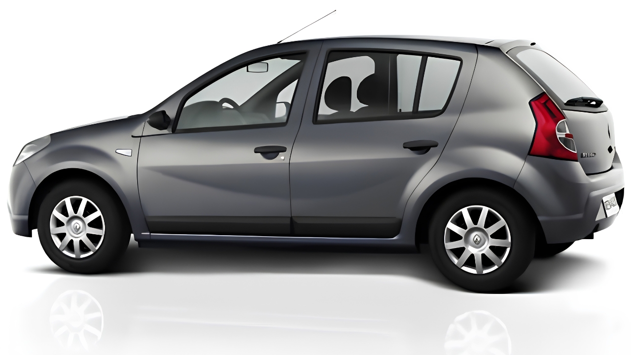 Renault Sandero Expression 1.6 2008 aparece na Fipe por R$ 21.976, com motor flex de até 95 cv, câmbio manual e porta-malas de 320 litros.