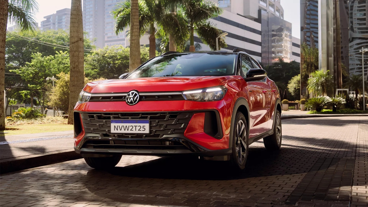 SUVs mais vendidos de julho têm Volkswagen Tera na liderança, com 10.165 unidades, seguido por T-Cross, BYD Song, Creta, Haval H6 e Tracker.