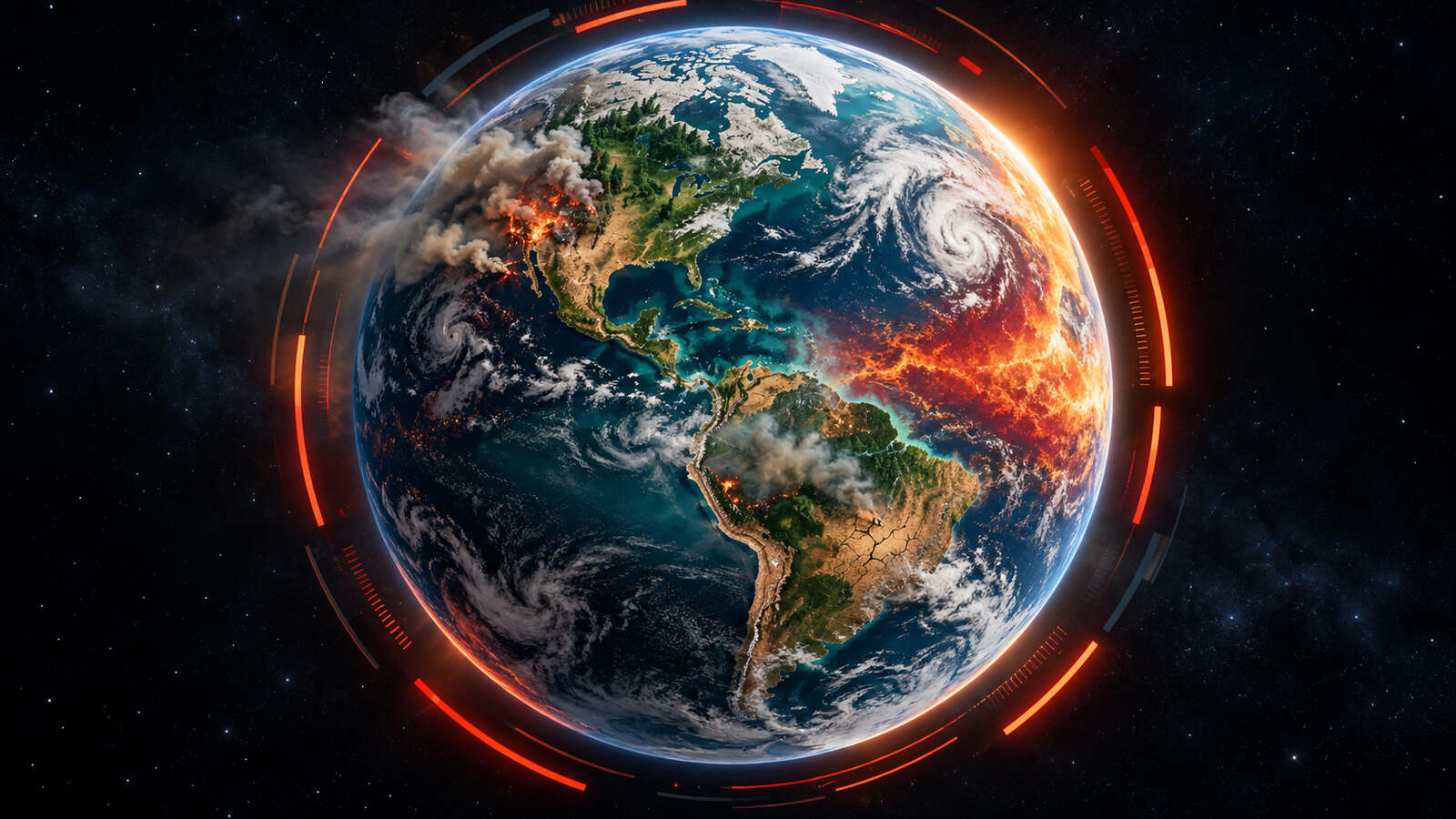 Planeta entra em zona de risco: 7 dos 9 limites da Terra já estão fora da faixa segura, e todos os indicadores ultrapassados continuam piorando