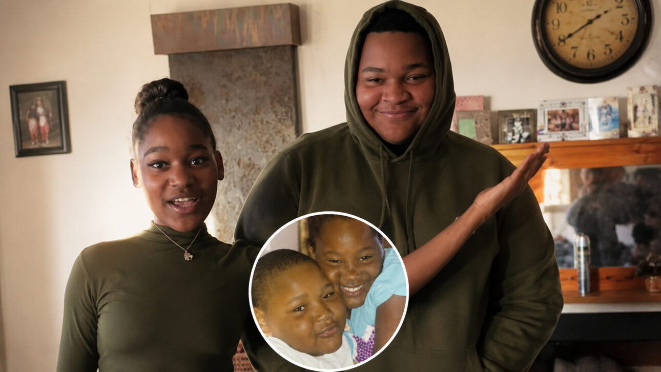 Dois jovens adotados pelo mesmo casal descobrem, após teste de DNA, que são irmãos biológicos completos e haviam sido abandonados separadamente ao nascer.