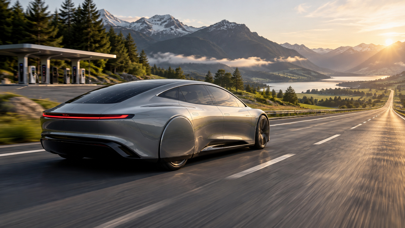 Mission Efficiency reúne bateria de 54,9 kWh, motor de 99 kW, painéis solares e coeficiente aerodinâmico de 0,158, mas não será produzido em série e funciona como laboratório para futuros Volkswagen