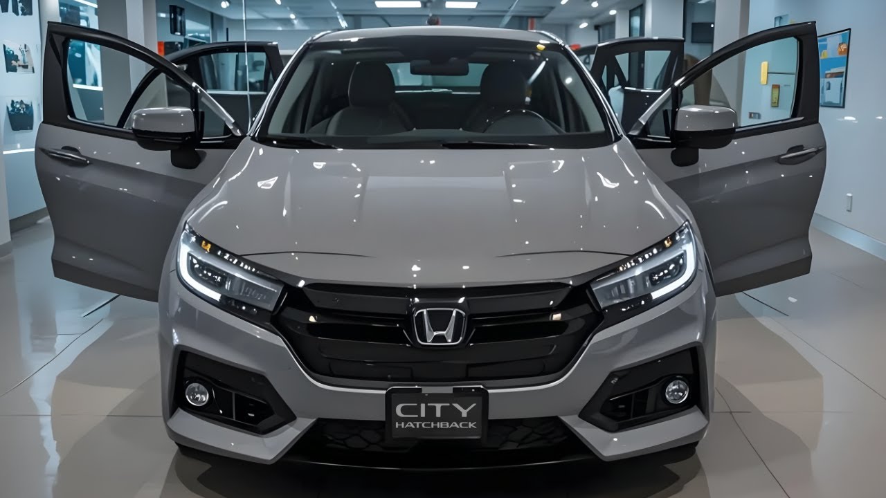 Honda City Hatchback tailandês parte de cerca de R$ 90 mil, oferece versão e:HEV, 253 Nm, até 27,8 km/l e bancos modulares Ultra Seat.